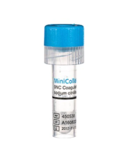 MiniCollect 1 ml MICROTUBO AZUL NIPRO PIEZA
