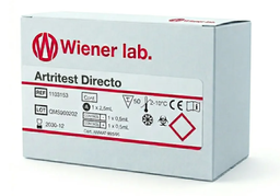 [1103152] Factor Reumatoide ARTRITEST DIRECTO 50 DET. Cat.1103152 Wiener Lab